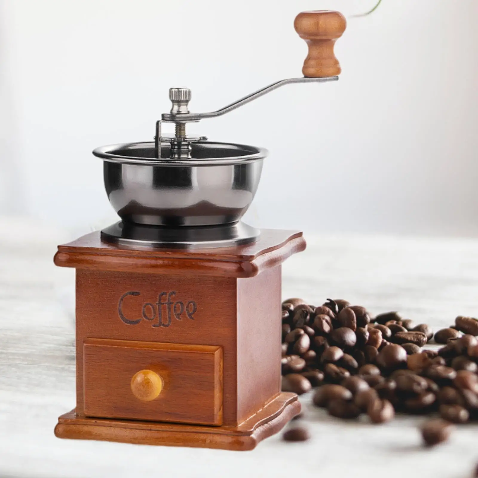 Кофемолка, кухонные гаджеты, кофемолка, ручная рукоятка, кофемолка для дома, подарок, офиса, кемпинга, путешествий, пресс