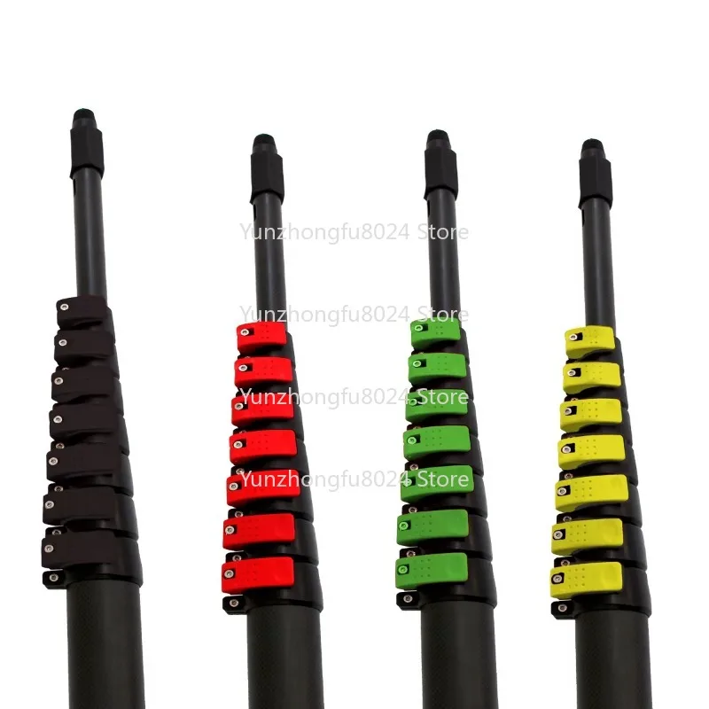 30 '9' Heavy Duty Aluminum Telescopic Rod Adjustable Window Cleaning Tool