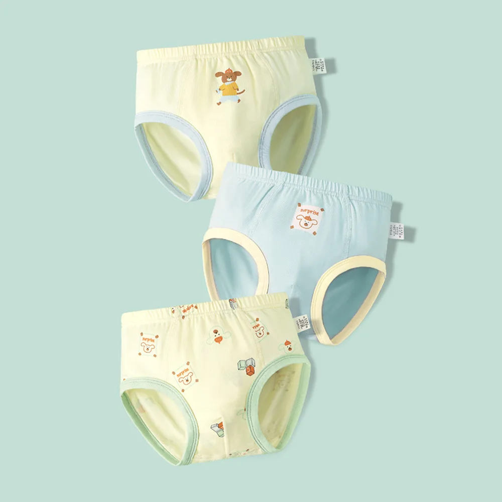 شورت قطني كرتوني قابل للتنفس للأطفال، ملابس مريحة من القطن الخالص للأطفال خالية من الضرح #3