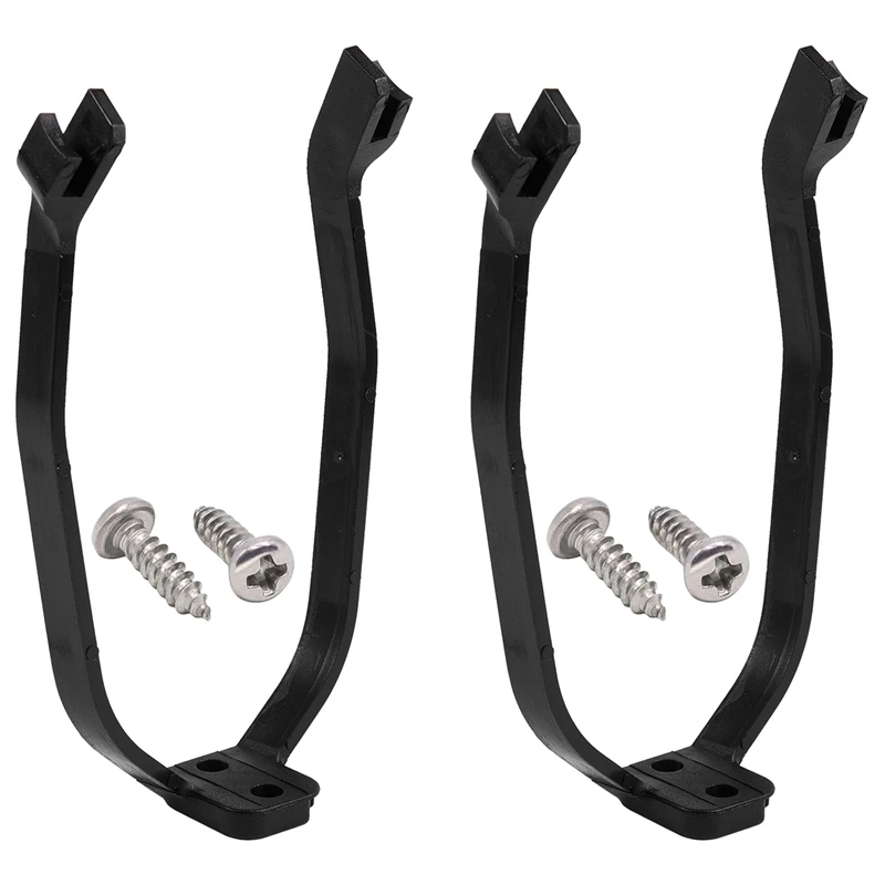 2X Rear Mudguard Bracket Rigid Support With Screws For Electric Scooter Xiaomi M365/M365 Pro Scooter Accessories Black