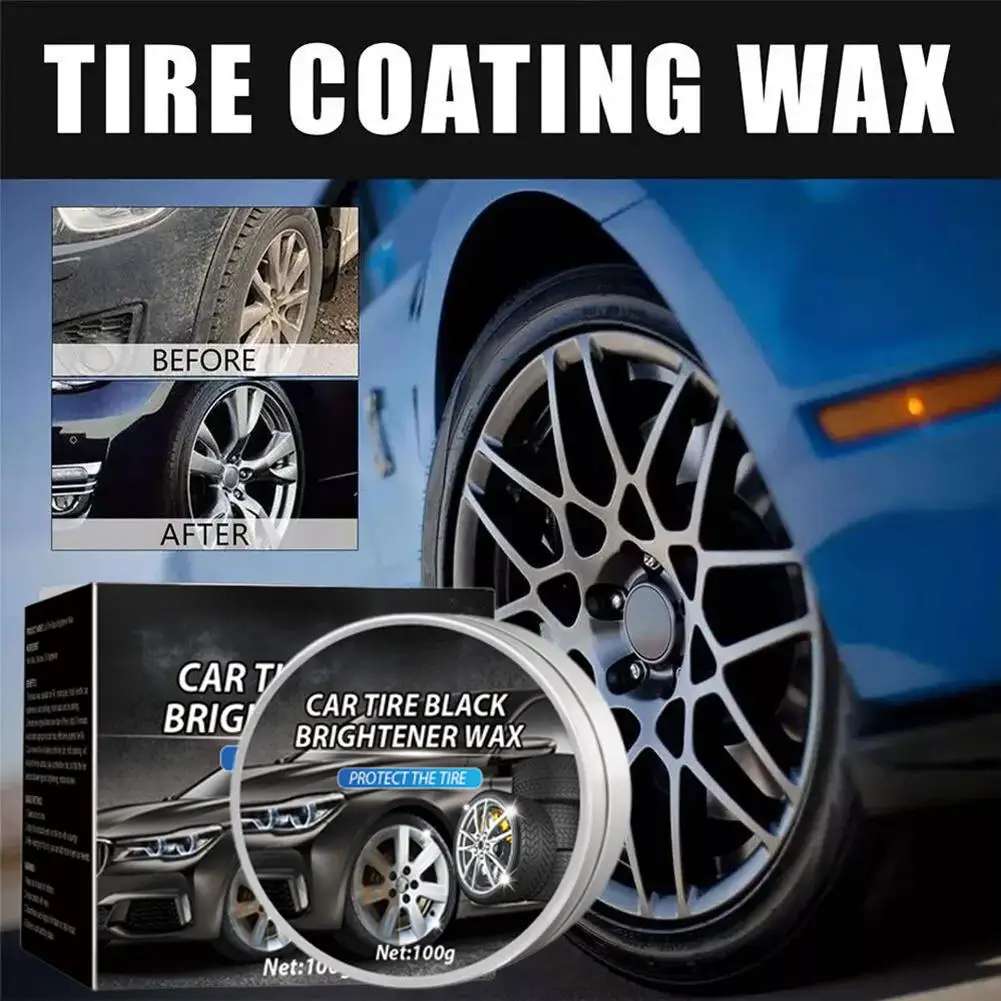 Car Tire Retreading Wax Long-Lasting Protection And Gloss Enhancer, Suitable For Plastic Parts, Long-Lasting Maintenance Coating