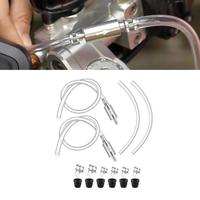 1/3/5SET Brake Fluid Bleeder Hose with One-Way Non-Return Check Valve Auto Car Vehicle Motorcycle Brake Clutch Hose Kit
