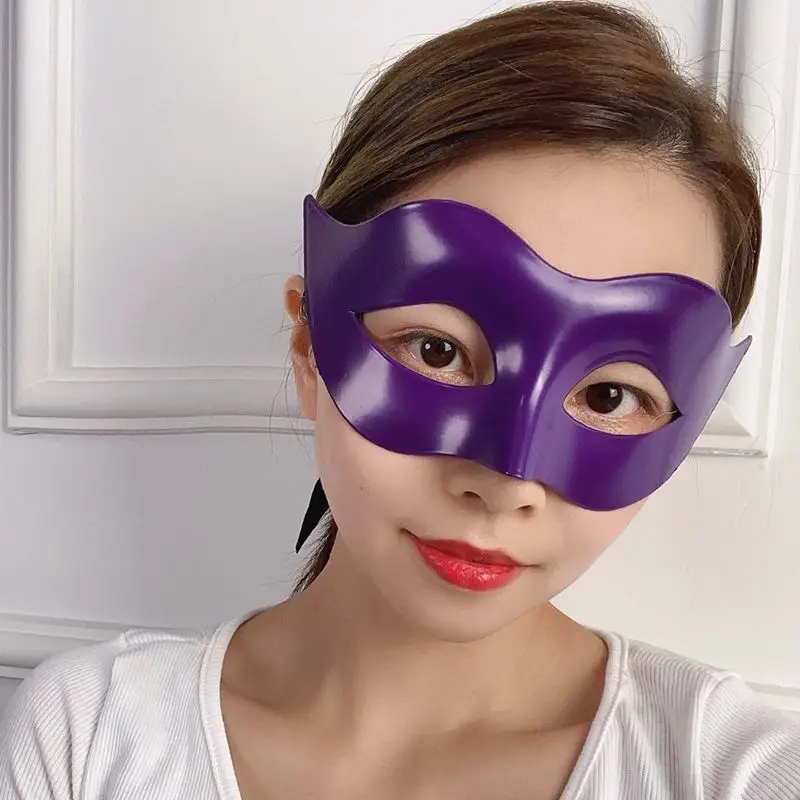 7 Farbe Prinzessin Kunststoff halbes Gesicht Maskerade Masken Nachtclub Party Show Halloween Weihnachts tanz dekorieren Bühnenshow Großhandel