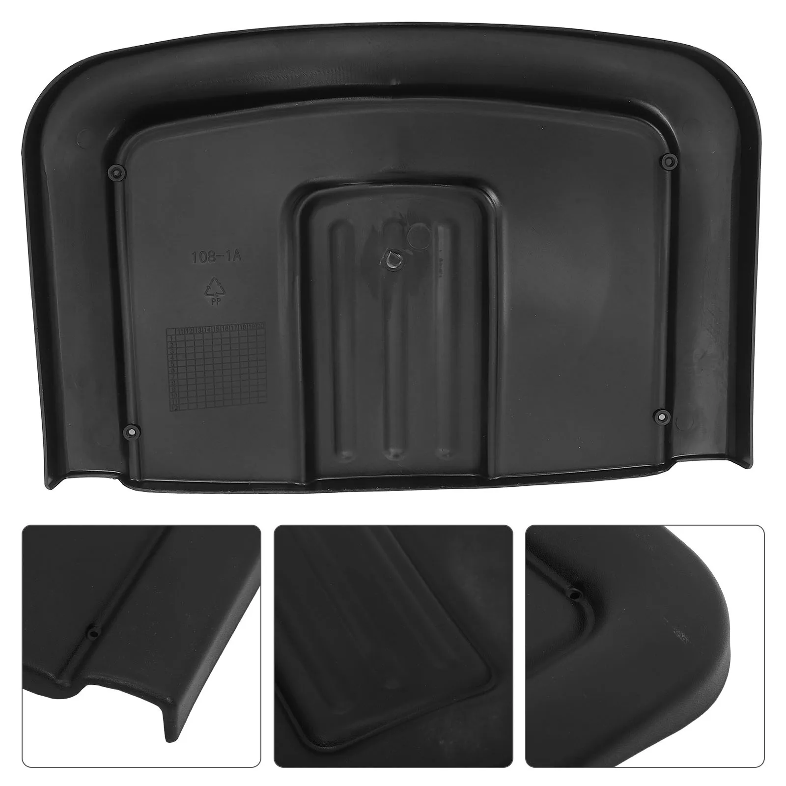 

Backrest For Dining Bow Shaped Replacement Plate Sturdy Plastic Kitchen Chair Office Conference Room Furniture Part Meeting