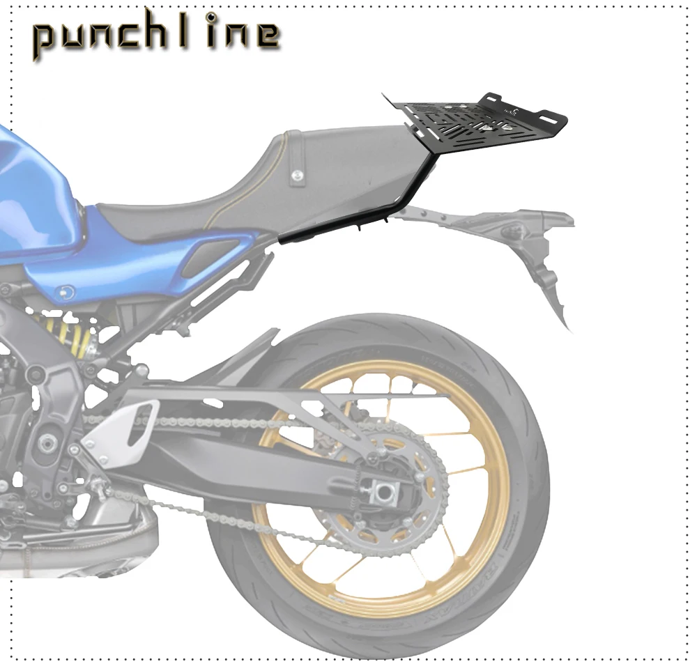 Fit For XSR 900 2022-2025 XSR900 GP 2024-2025 luggage rack rear tail rack top box case suitcase carrier board