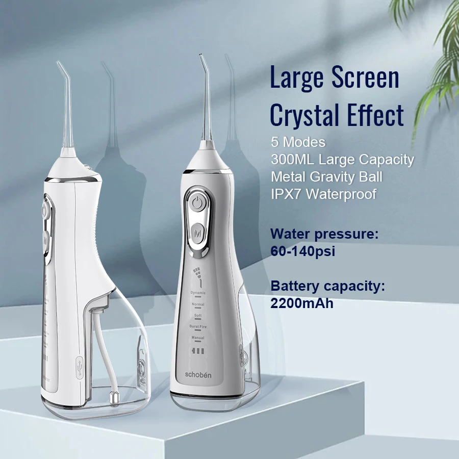 Oral Irrigator Protable Water Flosser Teeth Whitening Dental Jet Pick Mouth Washing Machine Pulse Dentistry Tools Cleaner USB