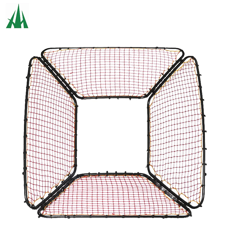 サッカー サッカー リバウンド ネット ポータブル 4 面リバウンダー サッカー 屋内屋外サッカー トレーニング用