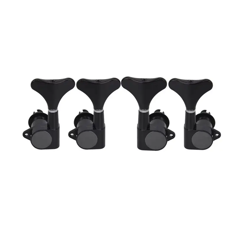【SPECIAL】Bass Tuner Keys 4Pcs 2L2R Sealed Bass Machine Heads Tuners 4 Strings Bass Tuning Pegs