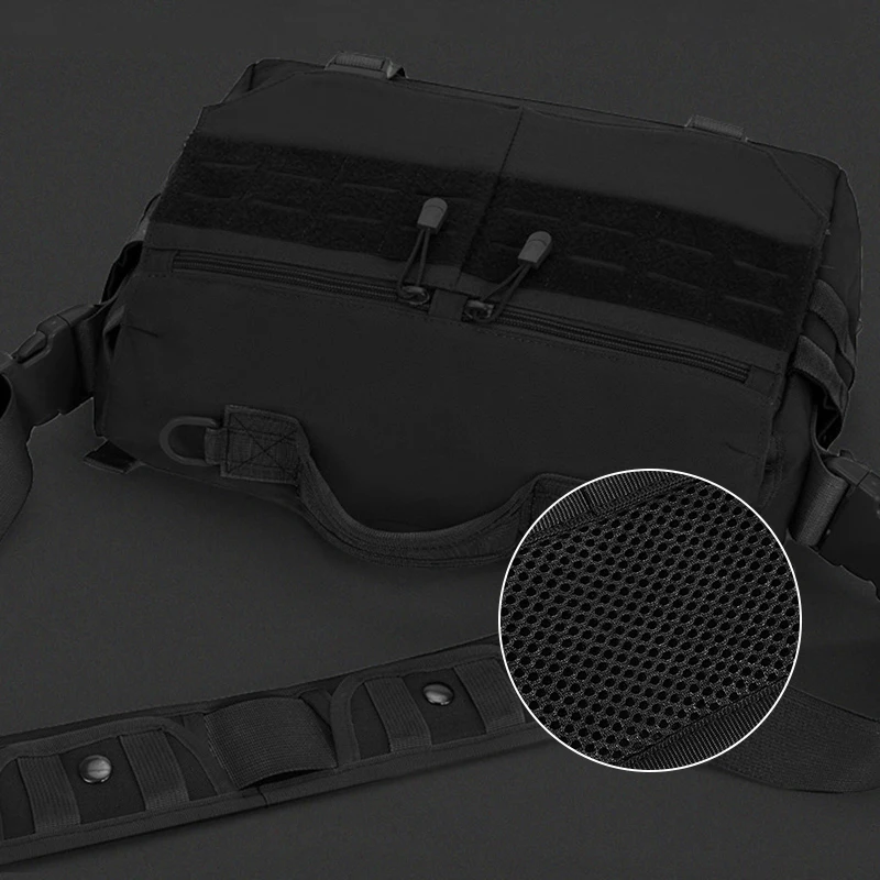 Bolsa mensajero táctica outdoor con compartimento para tableta