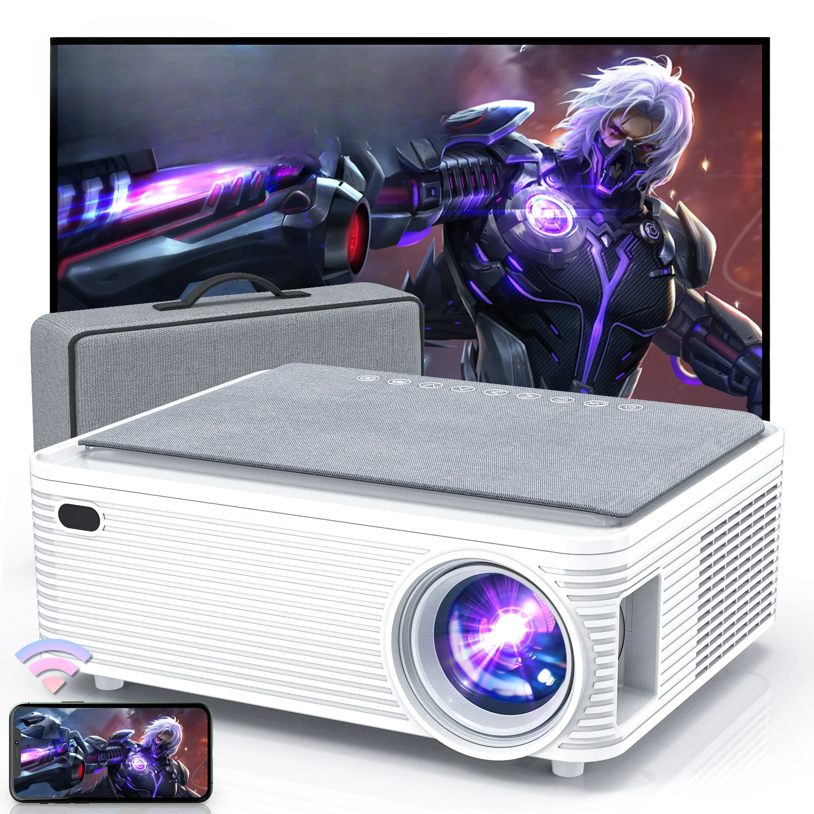 LightValve Hot Home Theater System Android Outdoor 4k Projection Smart Proyector Filme Mini Projectors Mobile Phone X5 Projector