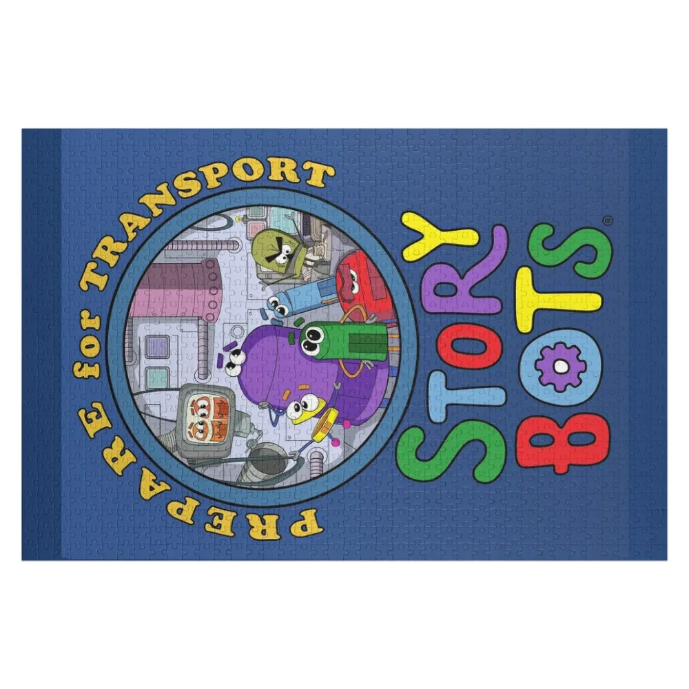 

Prepare for Transport with Story Bots! Jigsaw Puzzle Custom Gifts Customizable Child Gift Puzzle