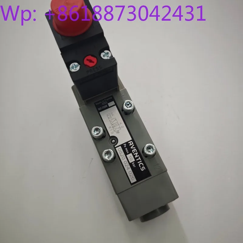 New 0820024026 AVENTICS pneumatic solenoid valve, original genuine brand new 1pcs