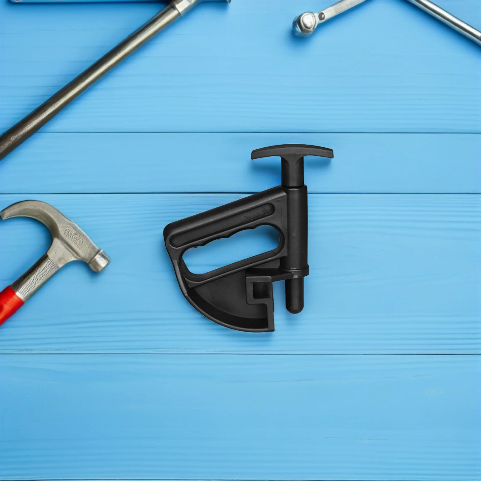 

Tire Changer Bead Clamp Drop Center Tool Heavy Duty Universal Fit Rim Clamp for Fast Tire Installation Removal Black