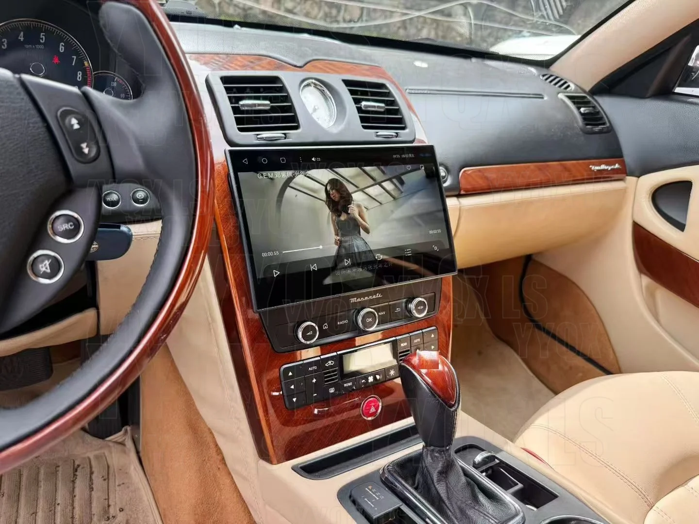 For Maserati Quattroporte 2007~2012 Android Auto Carplay Car Radio Automotive Multimedia Stereo Player GPS Navigation Head Unit