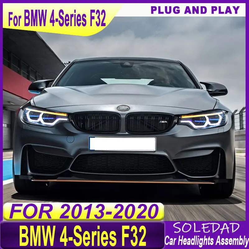 Car Full LED Headlight For BMW 4 Series F32 F36 2013 2014 2015 2016 2017 2018 2019 2020 Auto headlamp DRL Brake Turn Signal Lamp