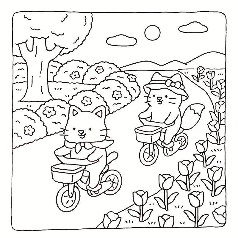 Sweetheart: كتاب تلوين للبالغين - أنشطة يومية مريحة لطيفة للاسترخاء (تلوين المساحات المريحة)، هدية مثالية لعيد الميلاد