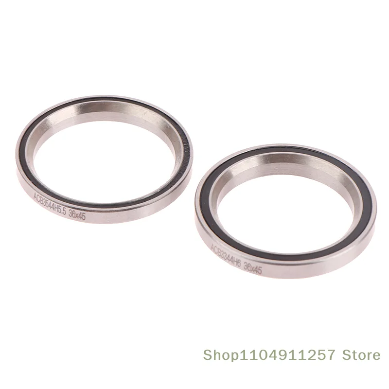 AC3544 AC3344 Bantalan Headset Sepeda 35*44*5.5 33*44*6 MM 36/45 Derajat Baja Krom Meruncing Atas Bawah ACB Is44 Set Bantalan