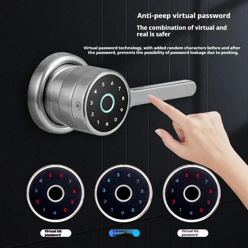 Innovative Manufacturing Smart Locks Easy Remote Unlock and Door Opening Replacing Spherical  with Comfort