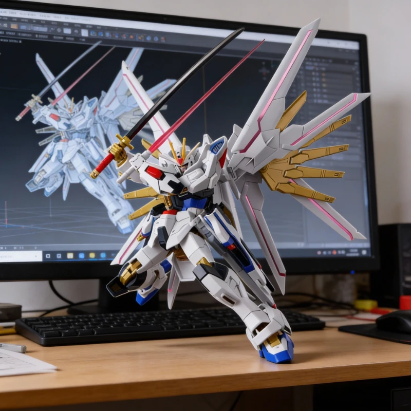 

Bandai Gundam Seed Movie Freedom Assault HG 1 144, масштабная модель Mecha, необыкновенный воин, сборная фигурка гаража