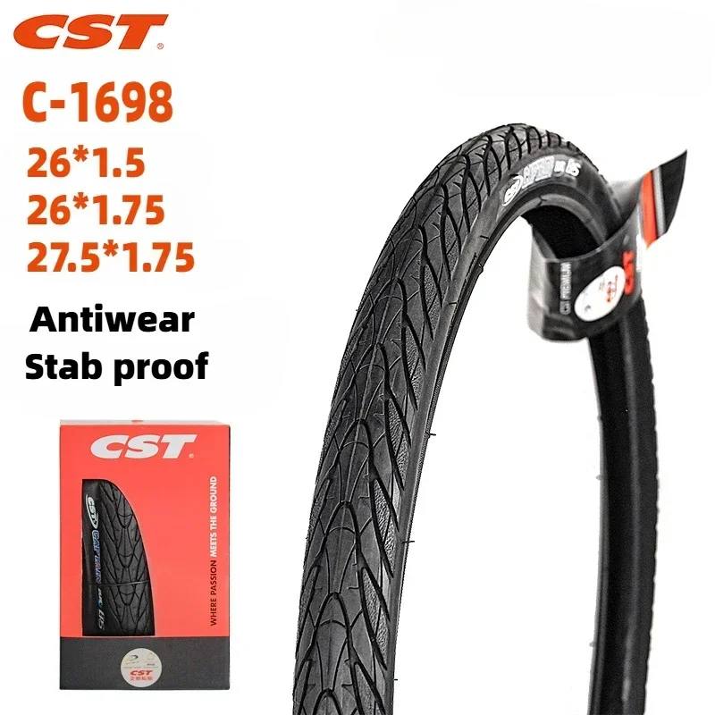 CST mountain bike tires C1698 Folding Stab proof 26 27.5 inches 27.5*1.75 1.5 Bicycle parts Antiskid wear resistant bicycle tire