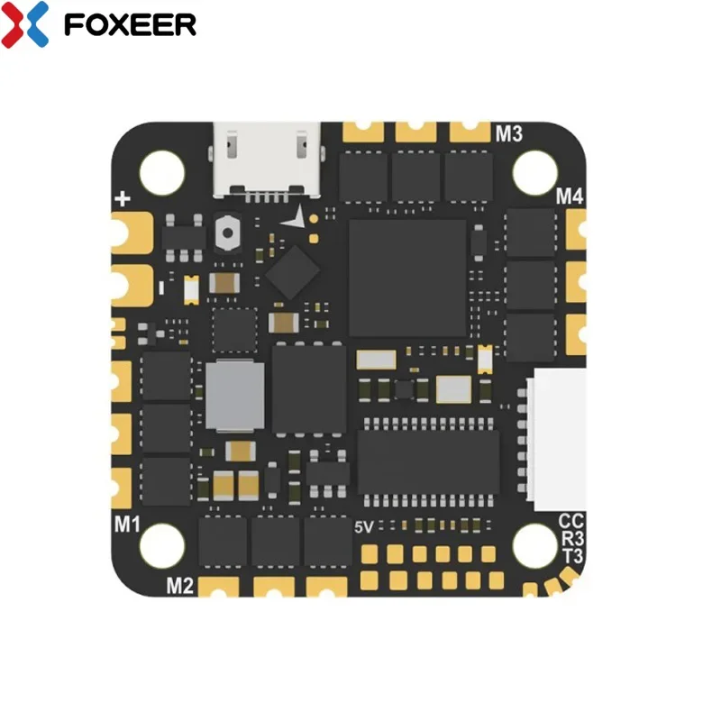 Foxeer Reaper AIO V3 F745 45A BLS Bluejay 2-6S Flight Controller BLHELIS 45A 4in1 ESC 25.5X25.5mm for RC FPV Cinewhoop