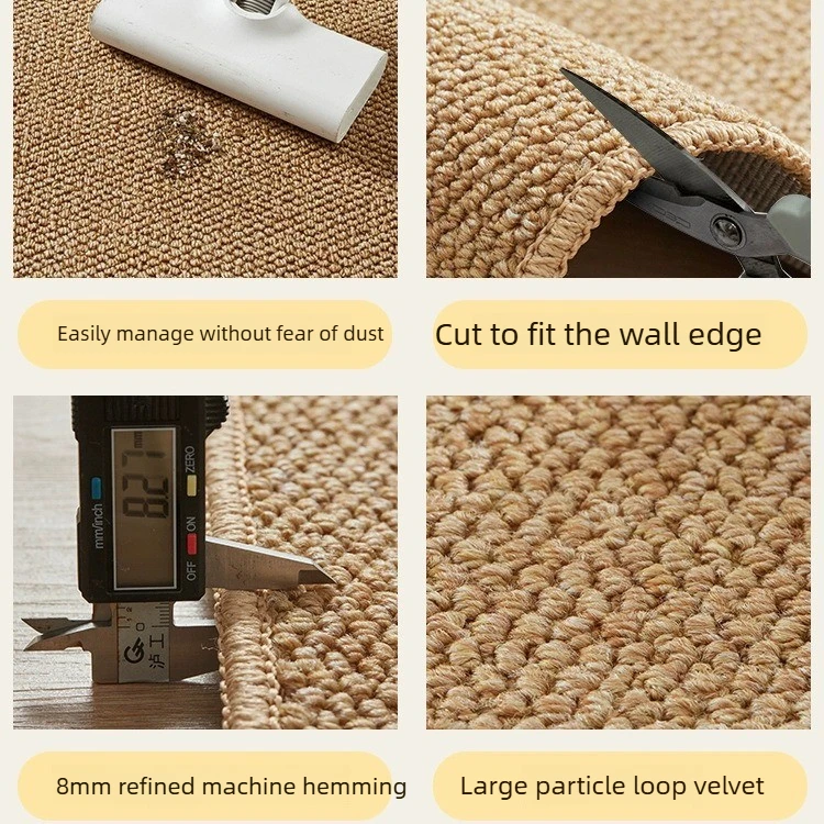 Indoor Door Mat Non-slip Kitchen Mat Cat Scratching Mat Bedside Rug Living Room Bedroom Hallway Kitchen Carpet Non-slip