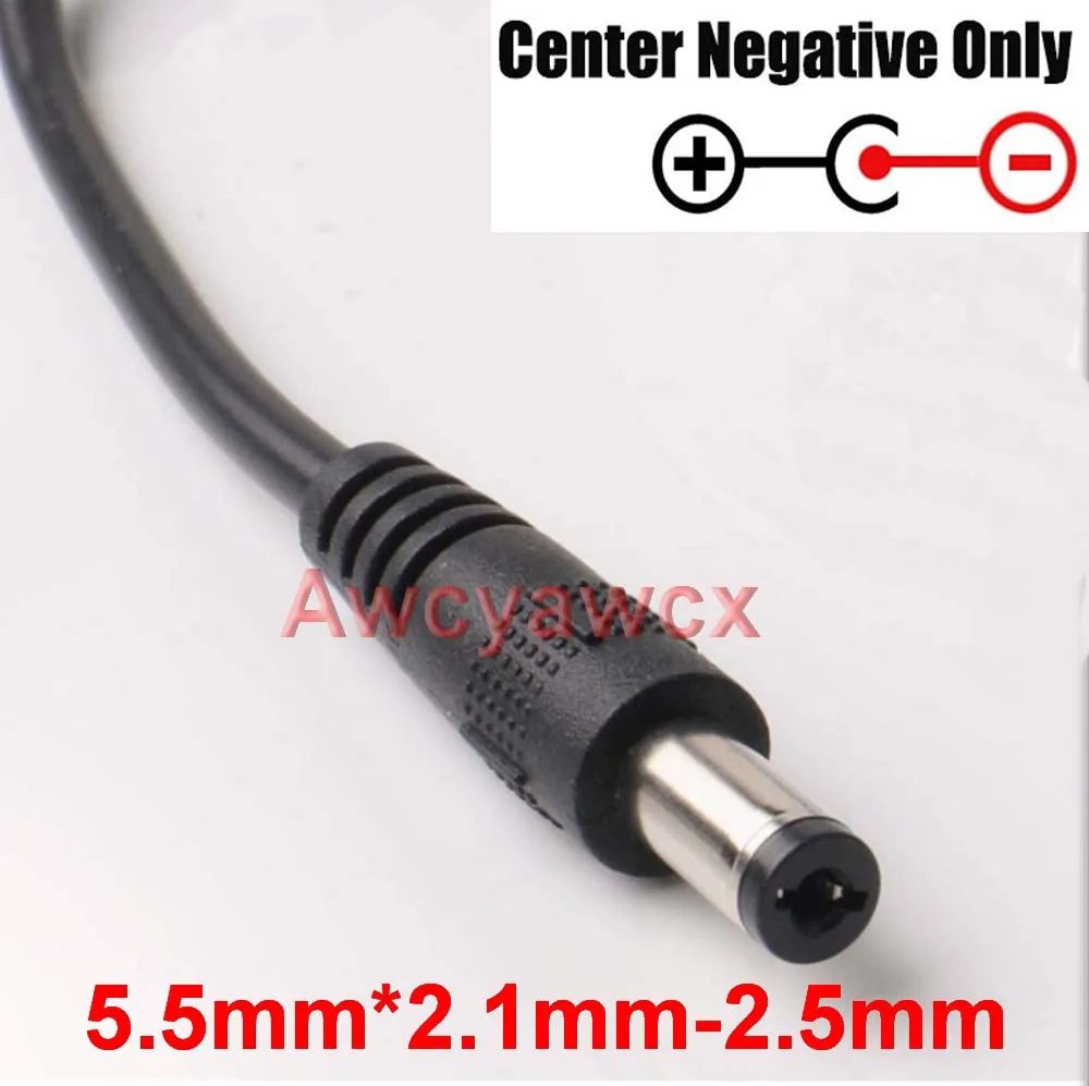 5V 3A 3000mA High quality AC/DC Switching Power Supply adapter Reverse Polarity Negative Inside 5.5mm x 2.1mm-2.5mm