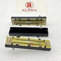 1 PCS ALPHA 73mm RA45D2 mixer direct slide dual potentiometer OB20Kx2 shaft length 15MM