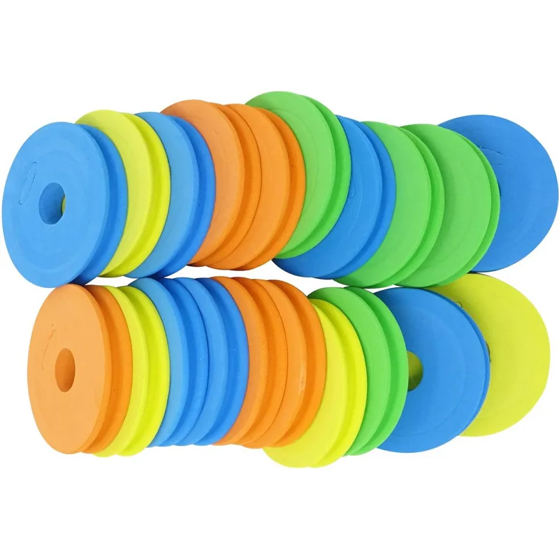 12/22PCS Angelschnur Lagerung Schaum Spulen 68mm/45mm + 50Pcs Pins Rund Angeln draht Wicklung Boards Fliegen Angeln Getriebe Zubehör – Detail 9