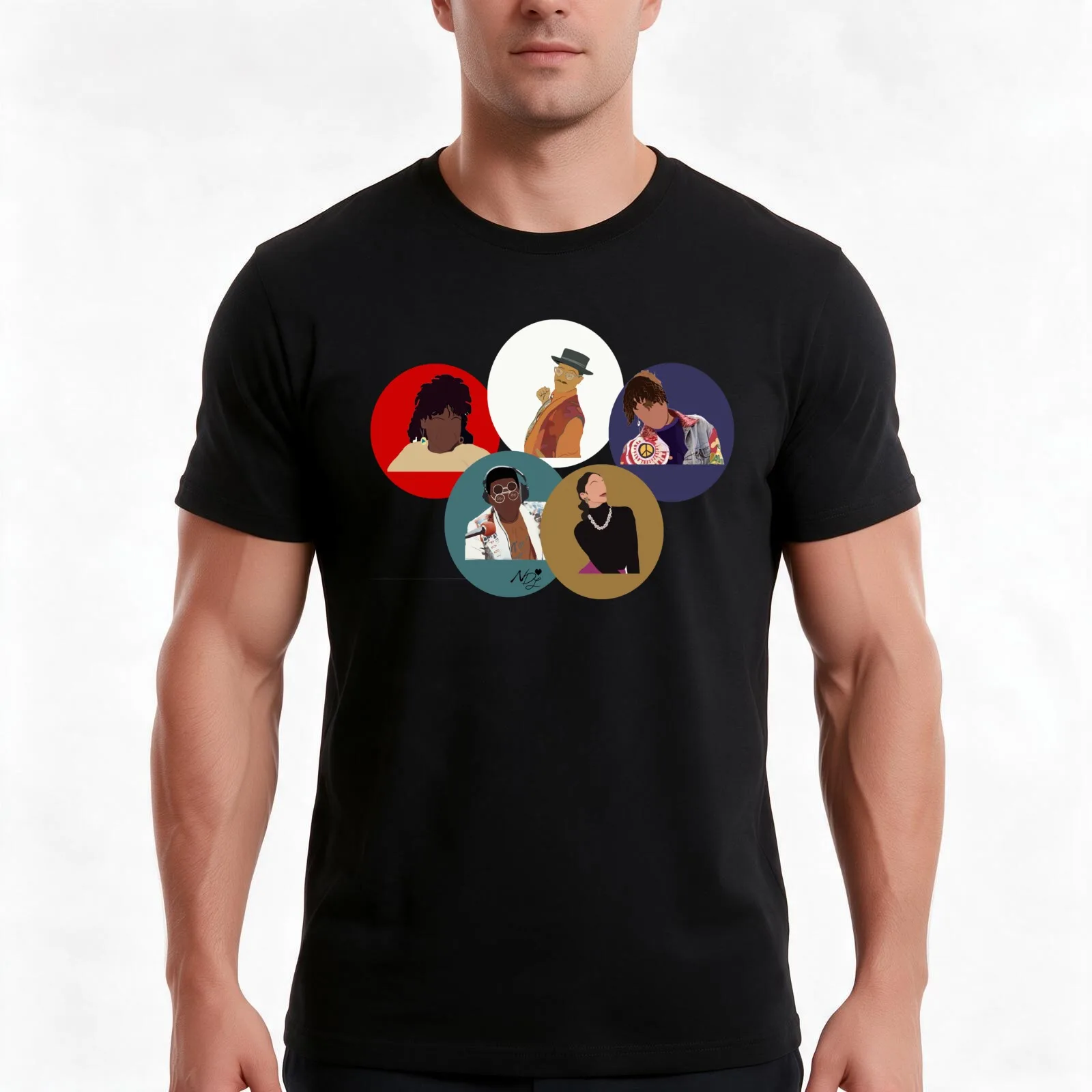 A Different Vibe T-Shirt, Summer Casual Cotton Tee, Oversized Streetwear Tops, Vintage Graphic Print, Loose Fit Short Sleeve