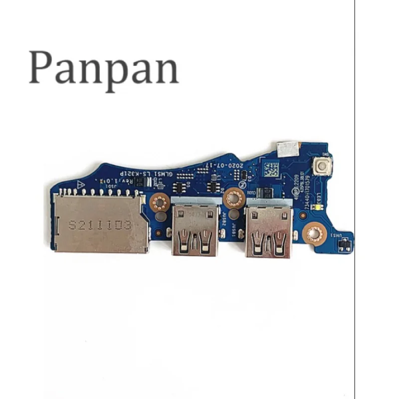 PCNANNY for Lenovo Ideapad 5-14ITL05 USB Board LS-K321P w/FFC Cable 5C51B39801