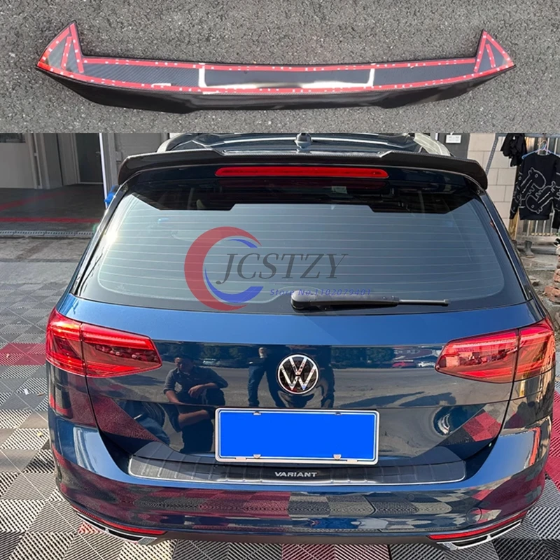 

Стайлинг автомобиля, АБС-пластик, задний спойлер, крыло, крышка багажника для Volkswagen VW Passat B8 Variant 2016 2017 2018 2019