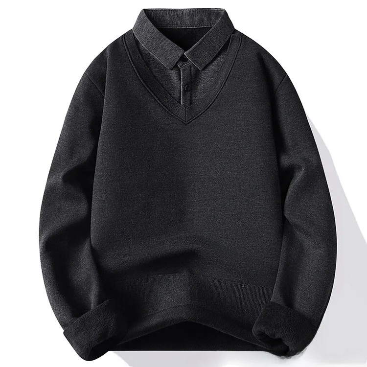 

2025 Winter Knitted Sweater Woolen Fem Ciwalk Long Sve round Ne Easy Deformable Polyester 95% Spandex 5% Blend