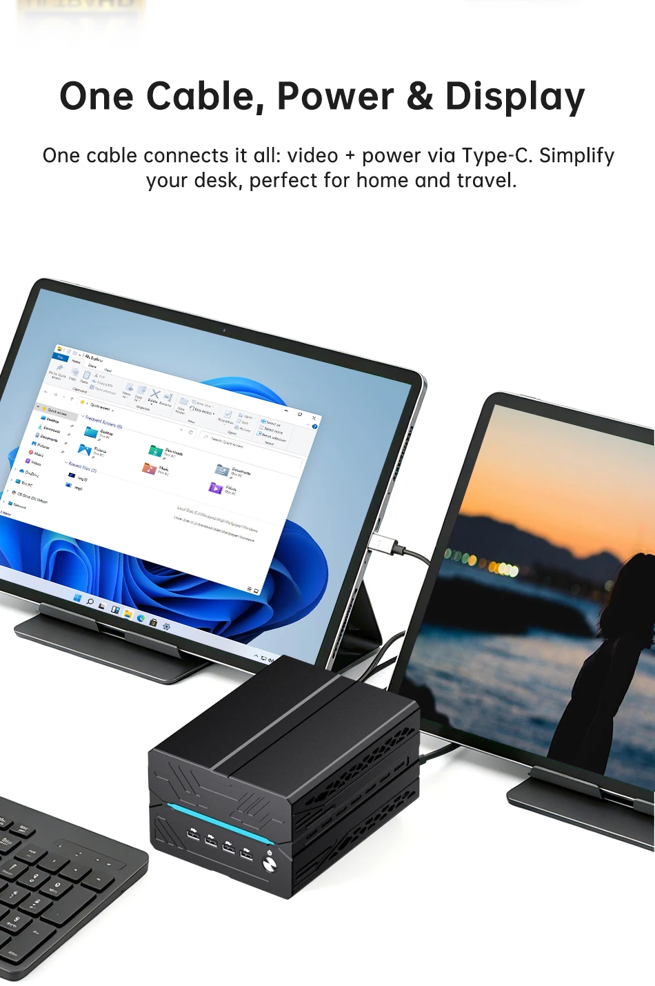 MSECORE Mini Gaming PC AMD R9 9950X3D RTX5060Ti 16GB DDR5 Dual M.2 NVMe SSD WiFi7 BT5.4 Dual 2.5G LAN 8K 6-Screen HDMI DP Type-C