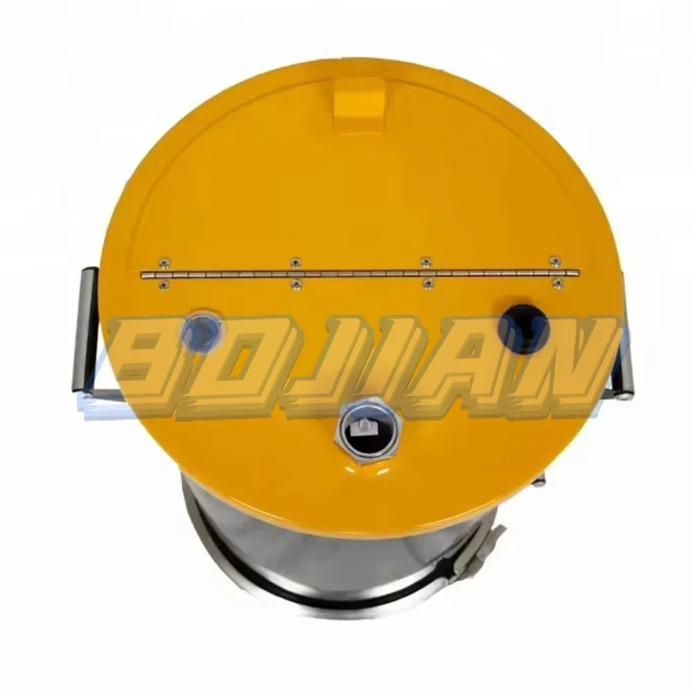 1007130 Stainless Steel Fluidized Powder Hopper Steel Powder Coating Hopper type Gema