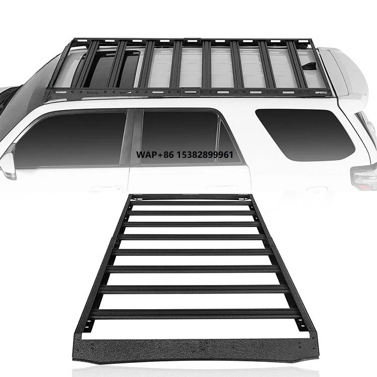 

Hot Sale New Universal Car Roof Rack with Stainless Steel and Aluminum Bracket Removable Luggage Rack