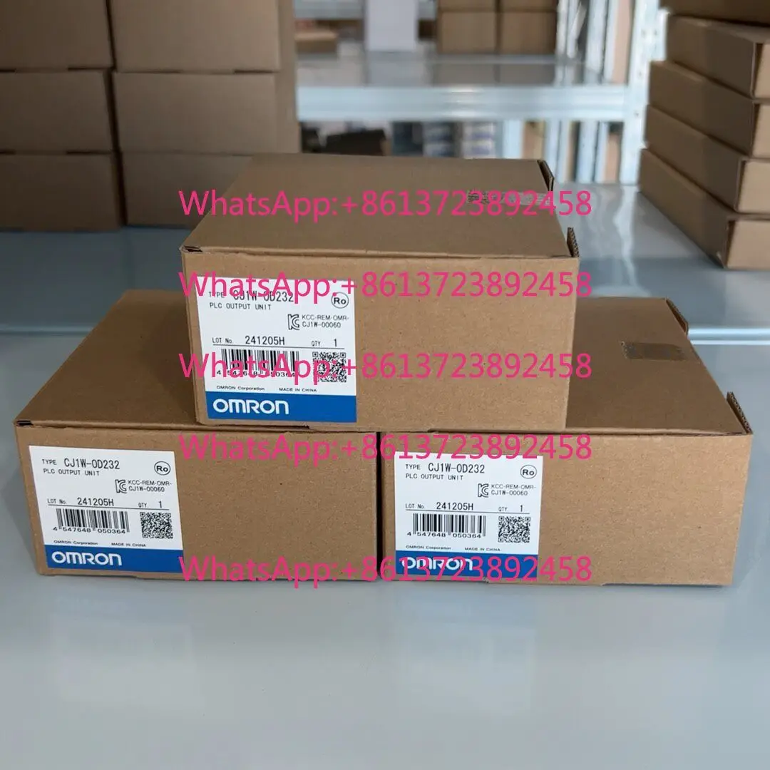 Omron CJ1W-OD232 PLC output unit, original and genuine, brand new