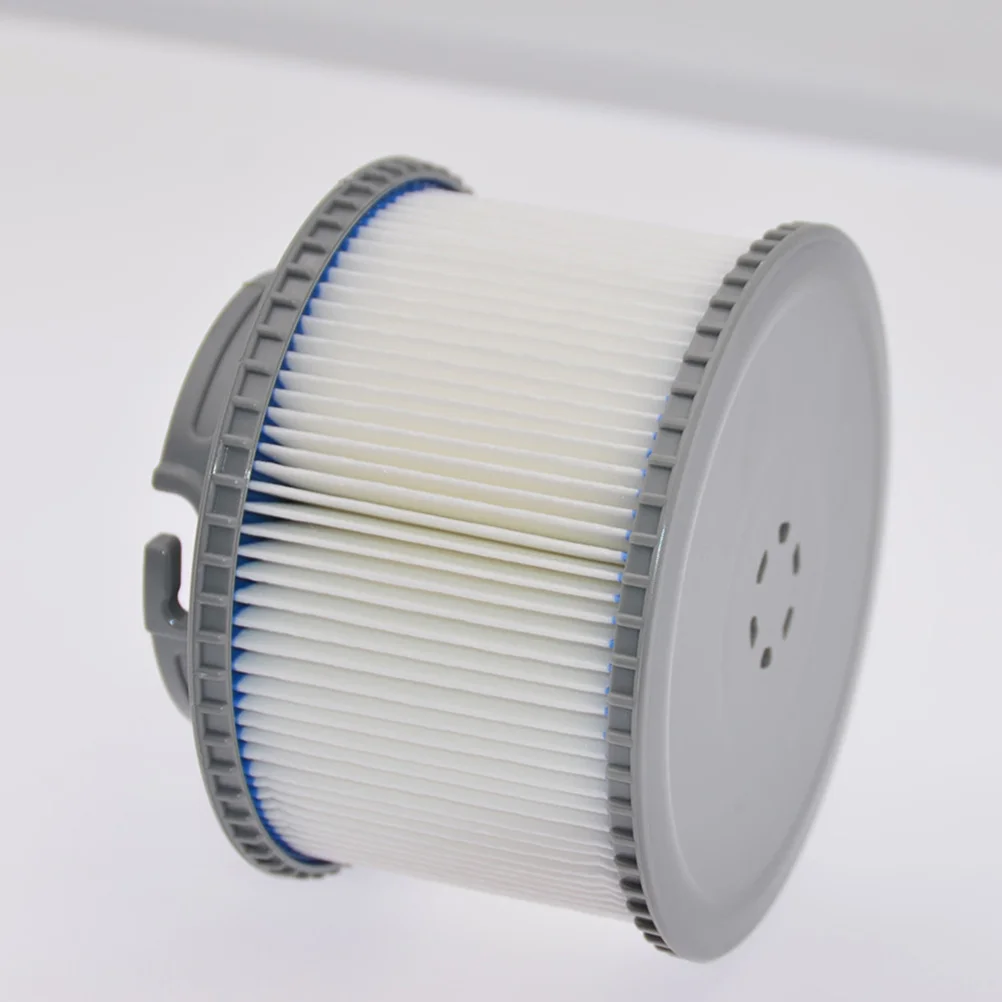 Filtro inflable redondo para piscina, repuesto de bomba de filtro para piscina, accesorios de herramientas de limpieza de agua de plástico duradero, 1 Uds.