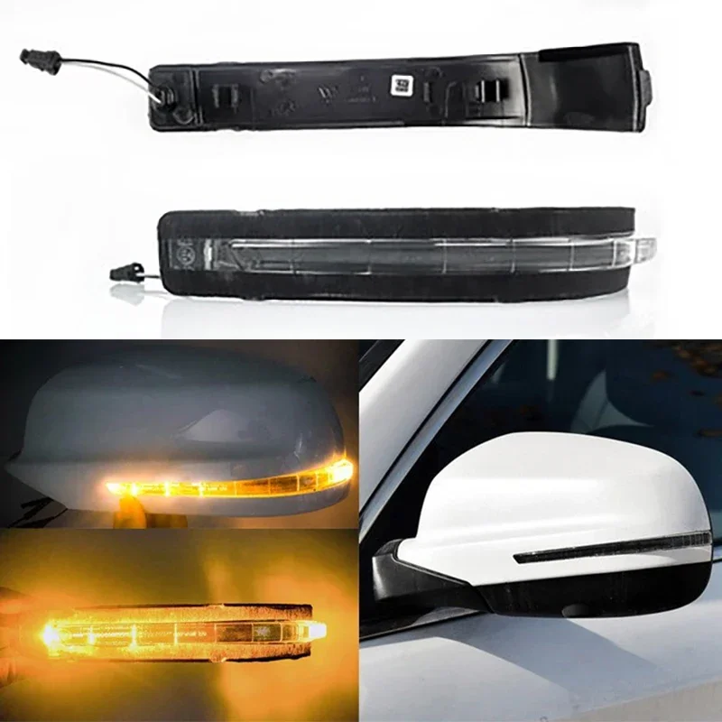 

Auto Left Right Side LED Rear View Mirror Turn Signal Light Indicator Lamp For Great Wall Haval H2