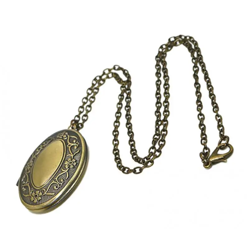 Carved Pendant Necklace Unisex Openable Indian Choker Jewelry Gift Ornaments