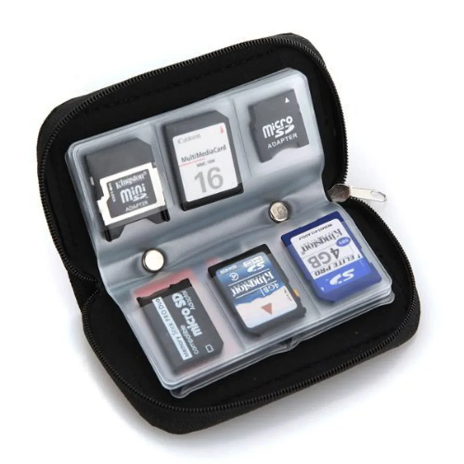 Travel Gadget Electronics Accessories Organizer - Efficiently Store Cables, Memory Cards, and Flash Hard Drive Memory Card