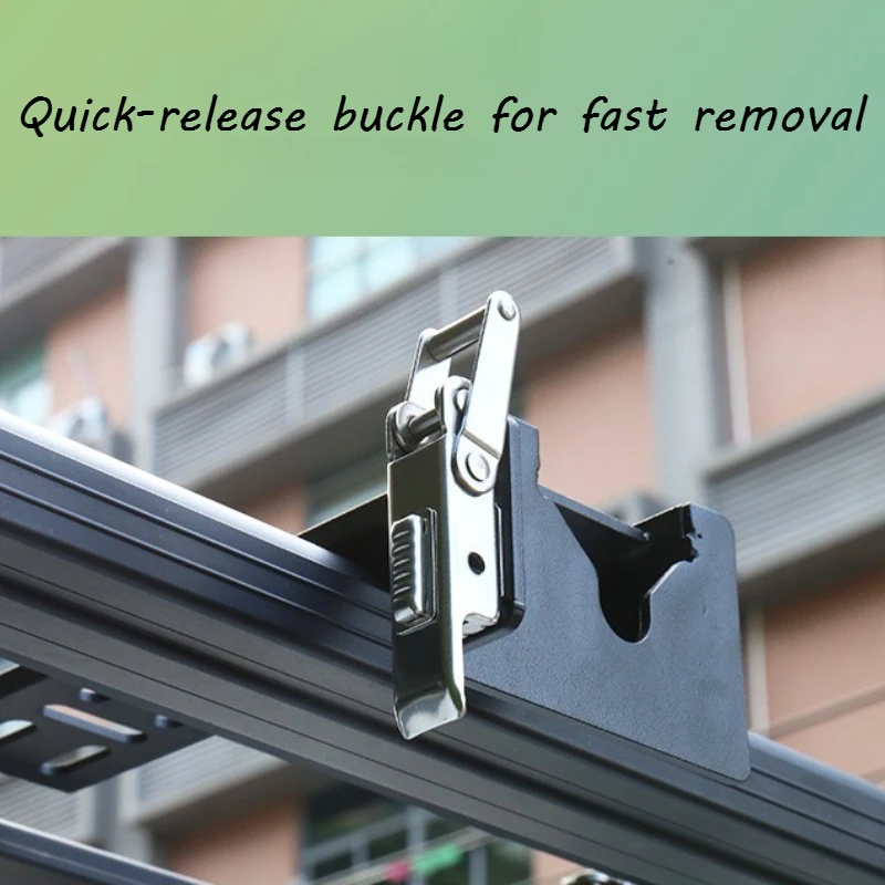 Quick Dismantling Bracket Side Tent Quick Disassembly Fixed Brackets Outdoor Awning Mounting Kit Rust Proof Durable Outdoor Tool