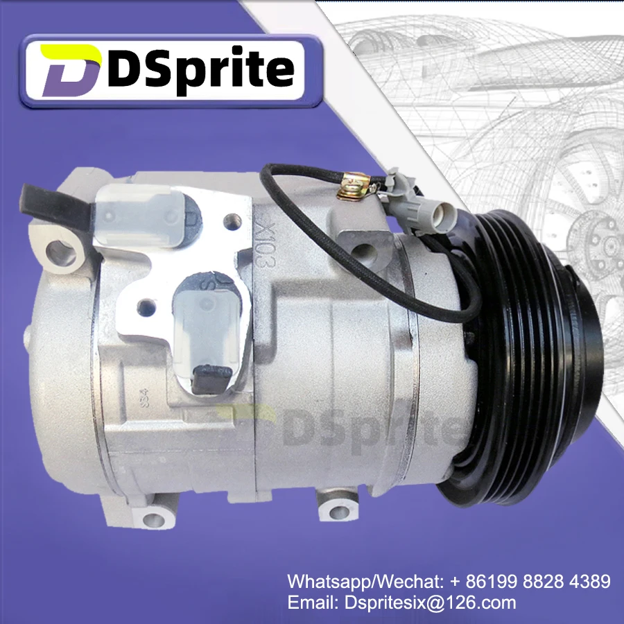 

For 10S17C Toyota land cruiser compressor 88320-6A170 883206A160 883206A170 88320-35710 447220-5190 Land Cruiser Prado TRJ120