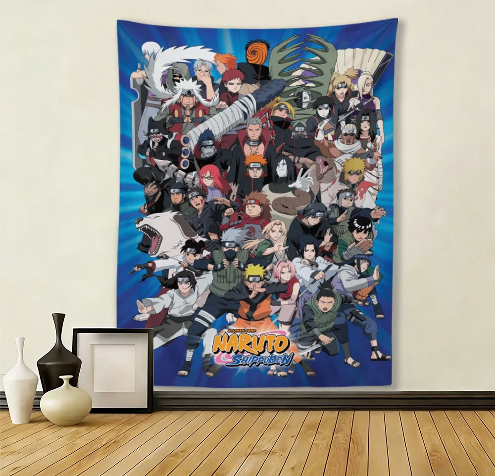 Naruto Shippuden Anime Tapestr - Wall Scroll Tapestry 评论和价格
