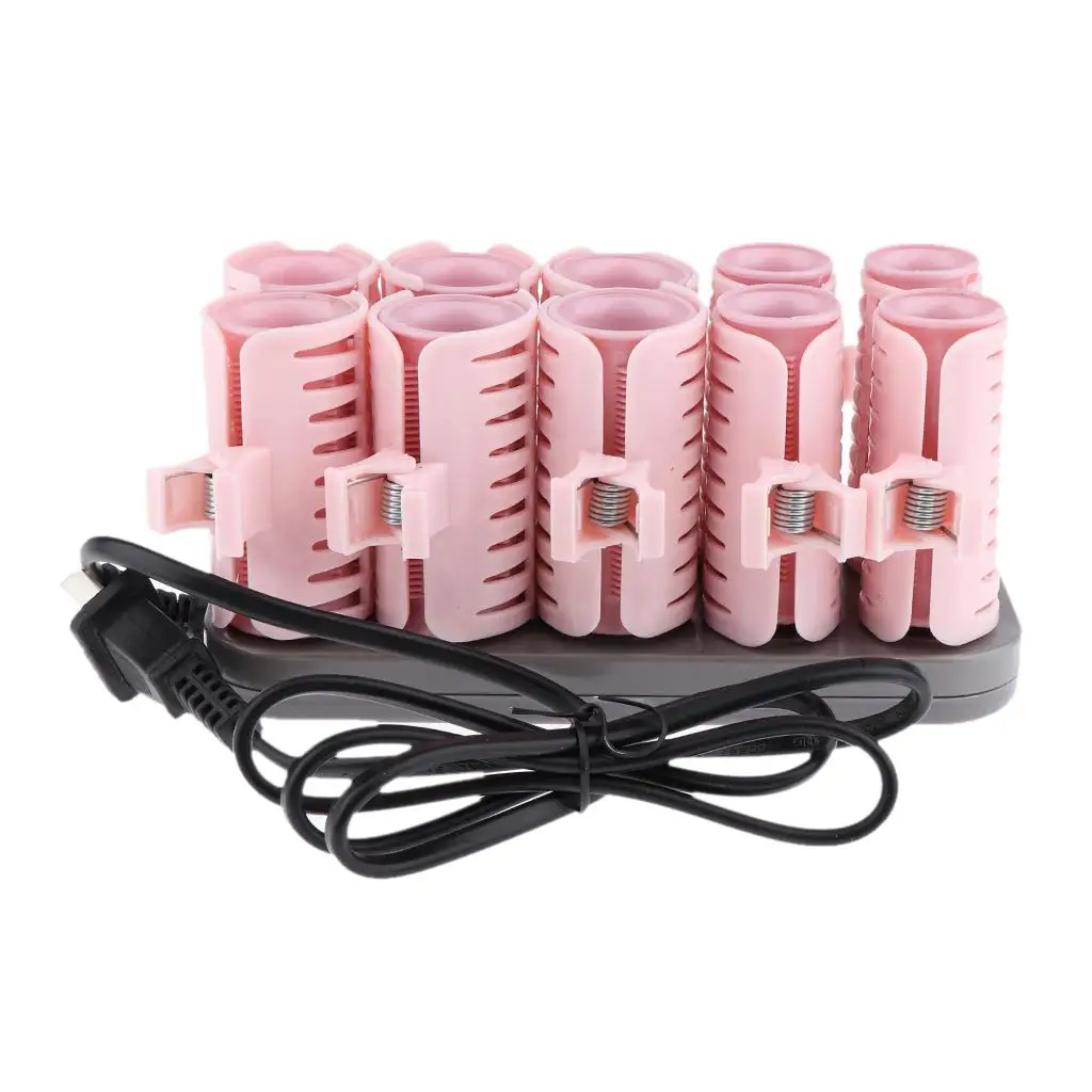 

Professional Electric Heated Hair Rollers Hair Curly Sticks Fast Heating for Women Hairdressing Curlers Curling Roll 20mm-30mm