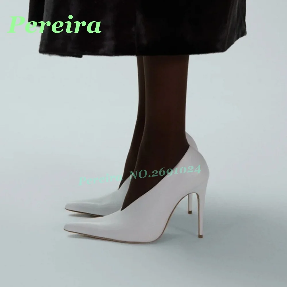 Zebra Fur V-Cut Pumps Pointy Toe Stiletto High Heels Women's Pumps Shallow Summer Outside Runway Party Shoes Elegant 2026 New