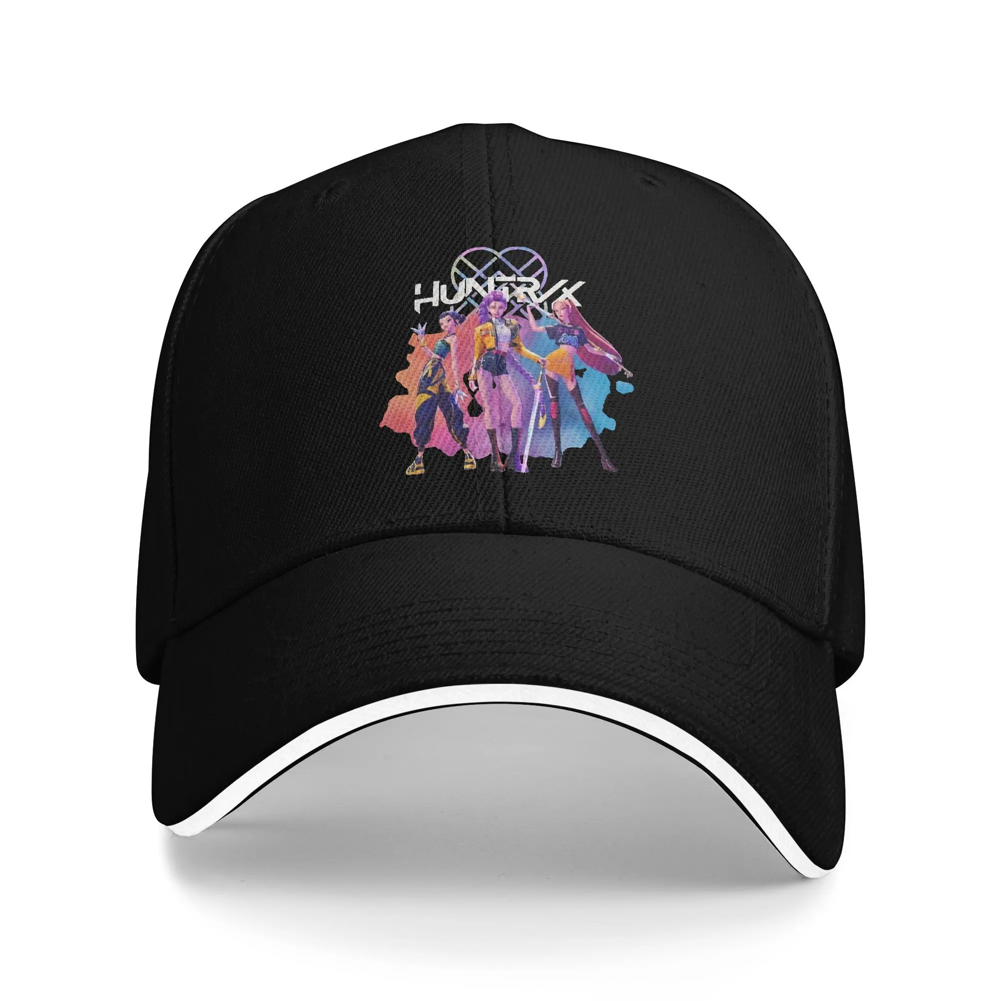 

Huntrix Girlgroup K Pop Demon Hunters Casual Baseball Cap Summer Trucker Hat Sun Outdoor Gym Hip Hop Hats Unisex Men Cute