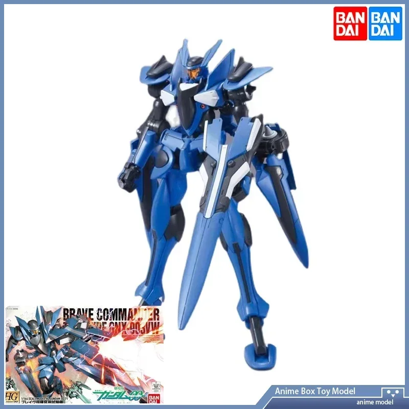 

Gundam Bandai HG 00 71 1/144 BRAVE COMMANDER Assembly Action Mech Original Product