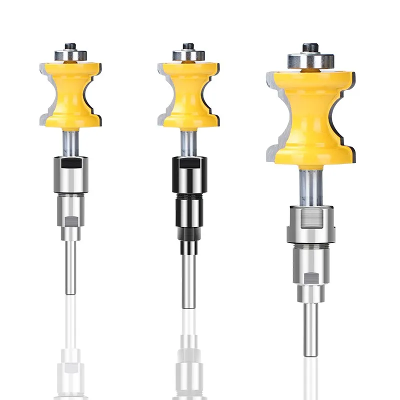Verlängerung Stange Router Bit 12mm 8mm 6mm 1/2 1/4 Schaft Sammeln Gravur Maschine Verlängerung Fräser zubehör Für Holz – Detail 7