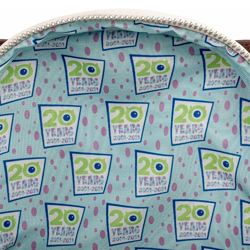 Loungefly-Sac à main Disney Pixar Monsters Inc pour femme, coupe ly Boo Mike, double sangle, sac initié, cosplay